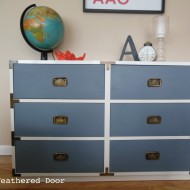 Thrift Store Campaign Dresser