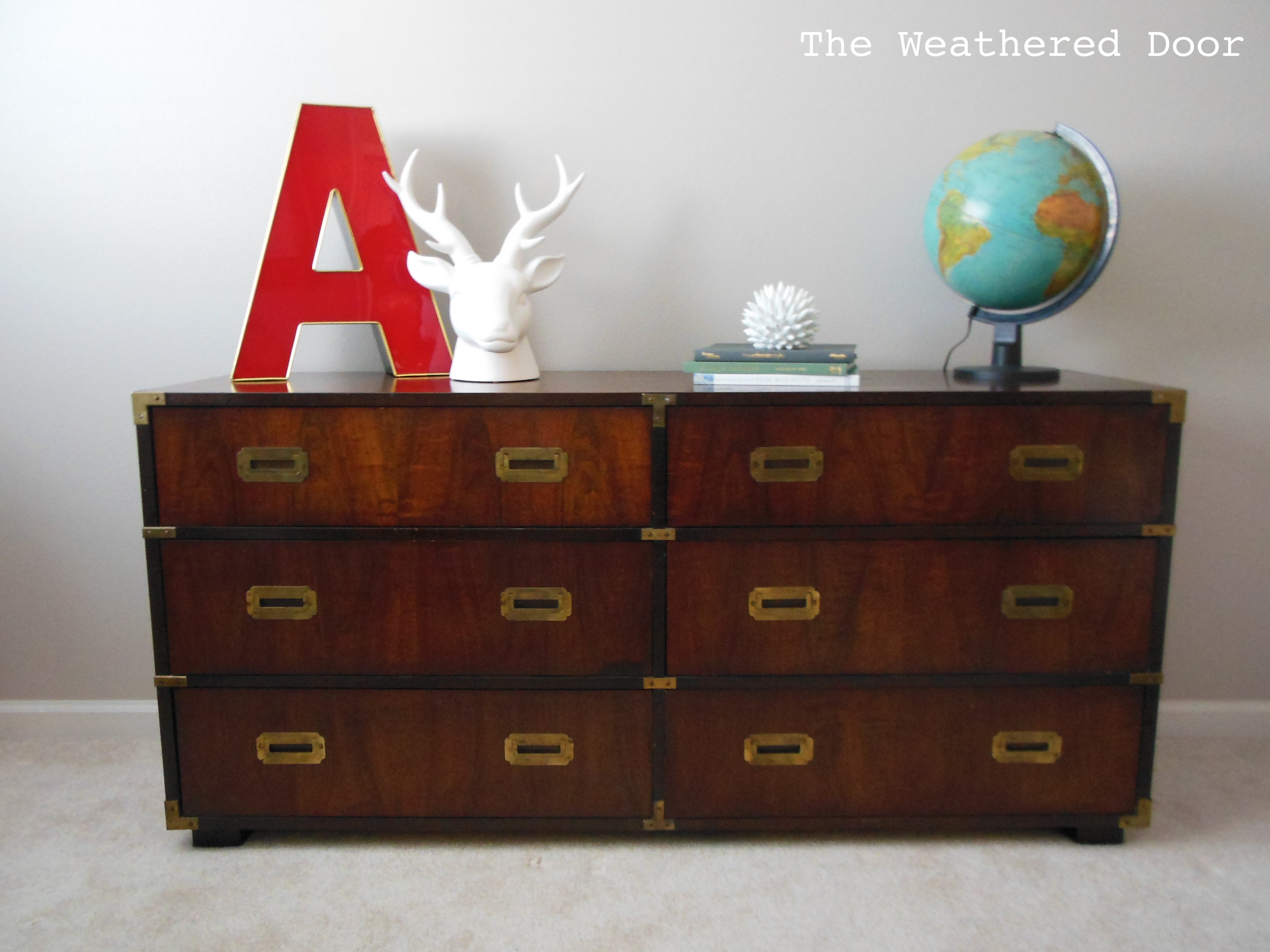 Lane Wood Campaign Dresser The Weathered Door