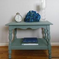 Sea Green Side Table