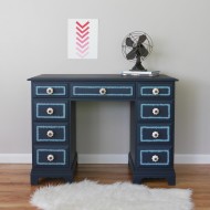 An ikat inspired desk