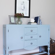 Antique Buffet Painted with CCP in ‘Elegance’