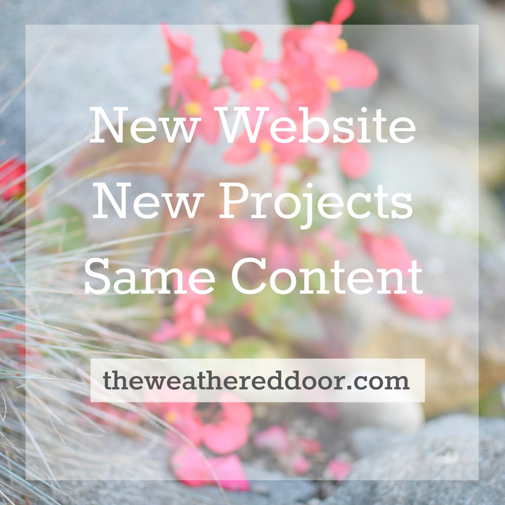 theweathereddoor.com New Website, New Projects, Same Content square 3