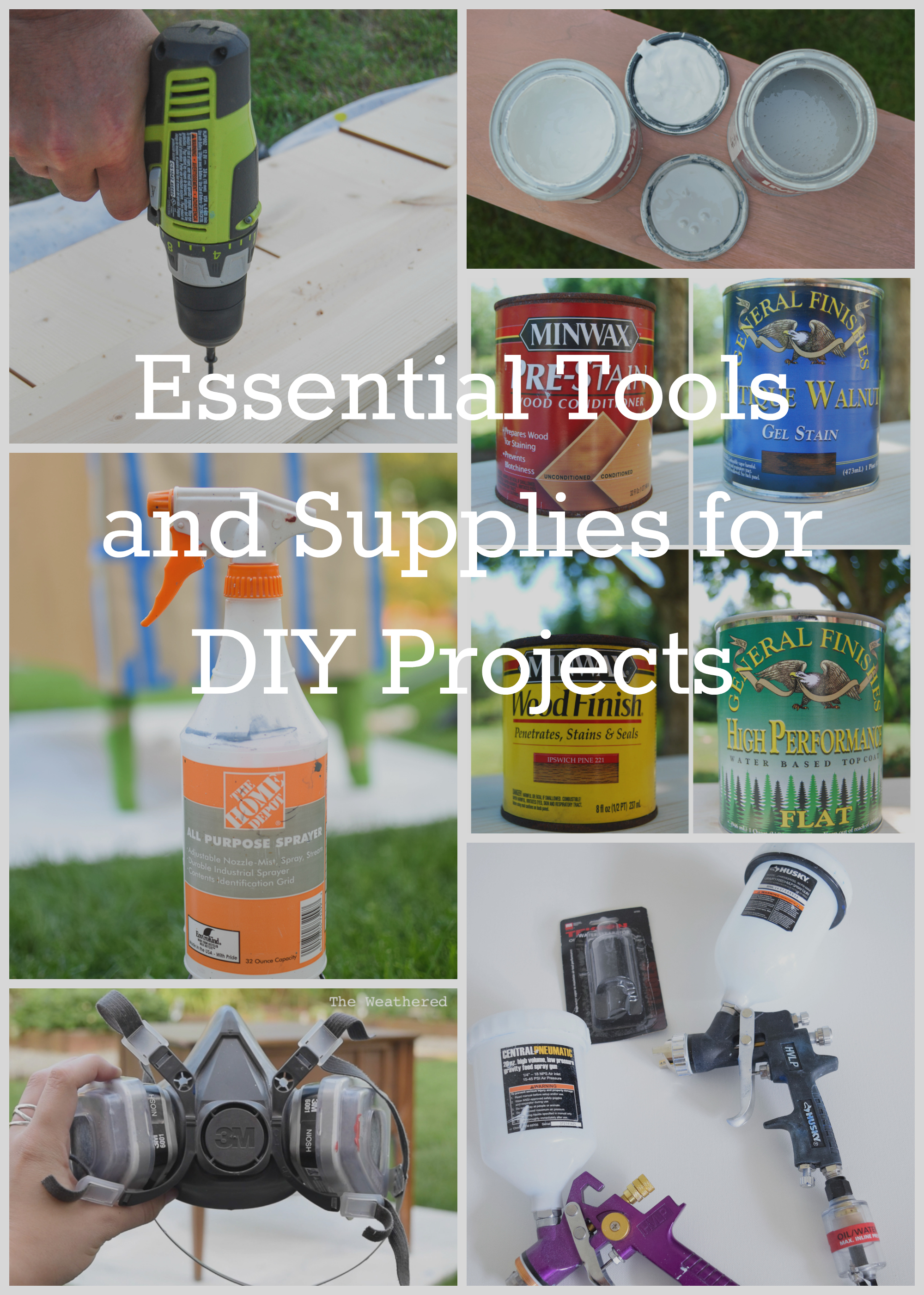 Essential Tools and Supplies for DIY Projects | from The Weathered Door