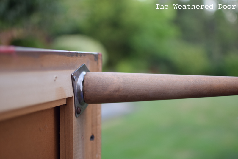 Mid Century Furniture Makeover- Adding Legs to a Dresser