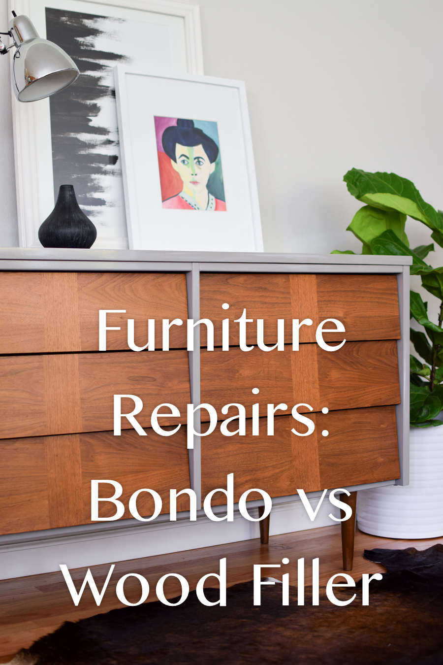 Furniture Repairs: Bondo vs Wood Filler from theweathereddoor.com