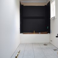 Bathroom Tile Install | One Room Challenge Week 3