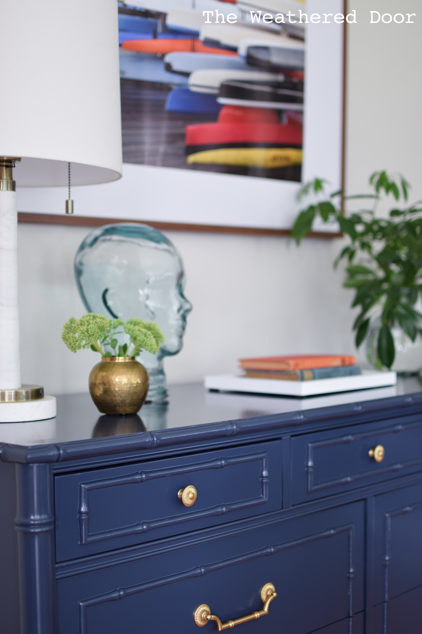 Faux clearance bamboo dresser