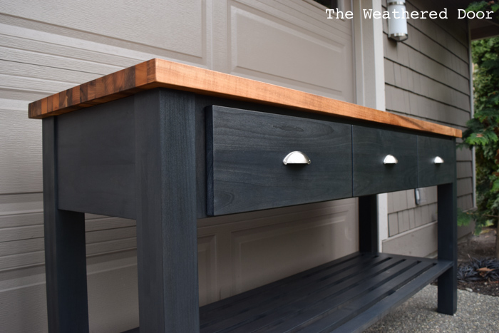 Woodworking Building a Custom Kitchen Island | theweathereddoor.com