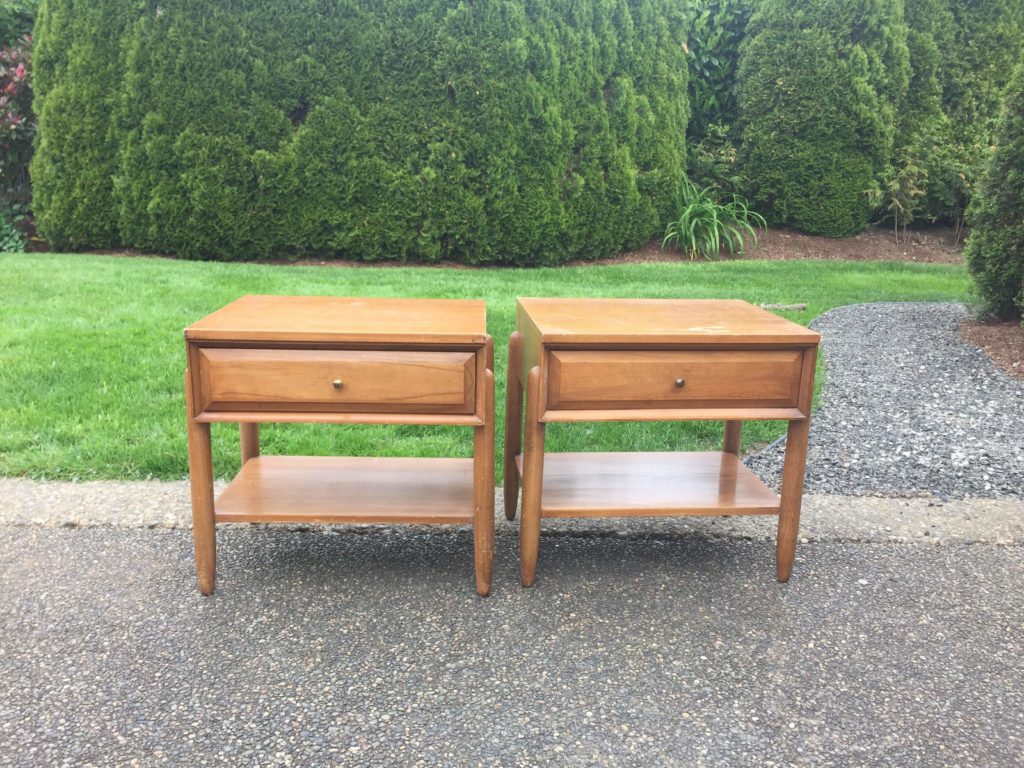 la period mid century nightstands before 