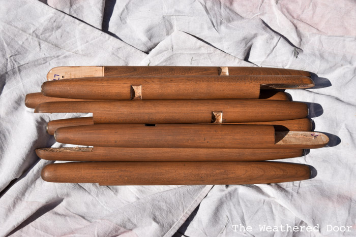 la period nightstand walnut stained legs progress